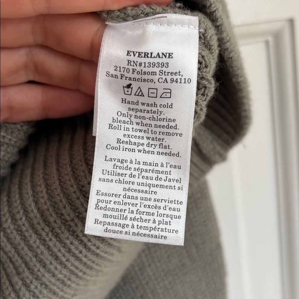 Everlane Half-Zip in Everyday Cotton - Size M - Picture 8 of 11